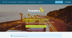 Desktop Screenshot of foresters.org.au